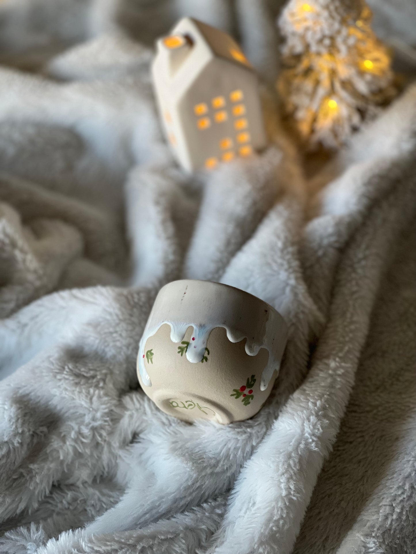 -70% Božićna šalica BIJELA ~ 200 ml