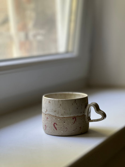 -70% Božićna šalica sa srcem 250ml