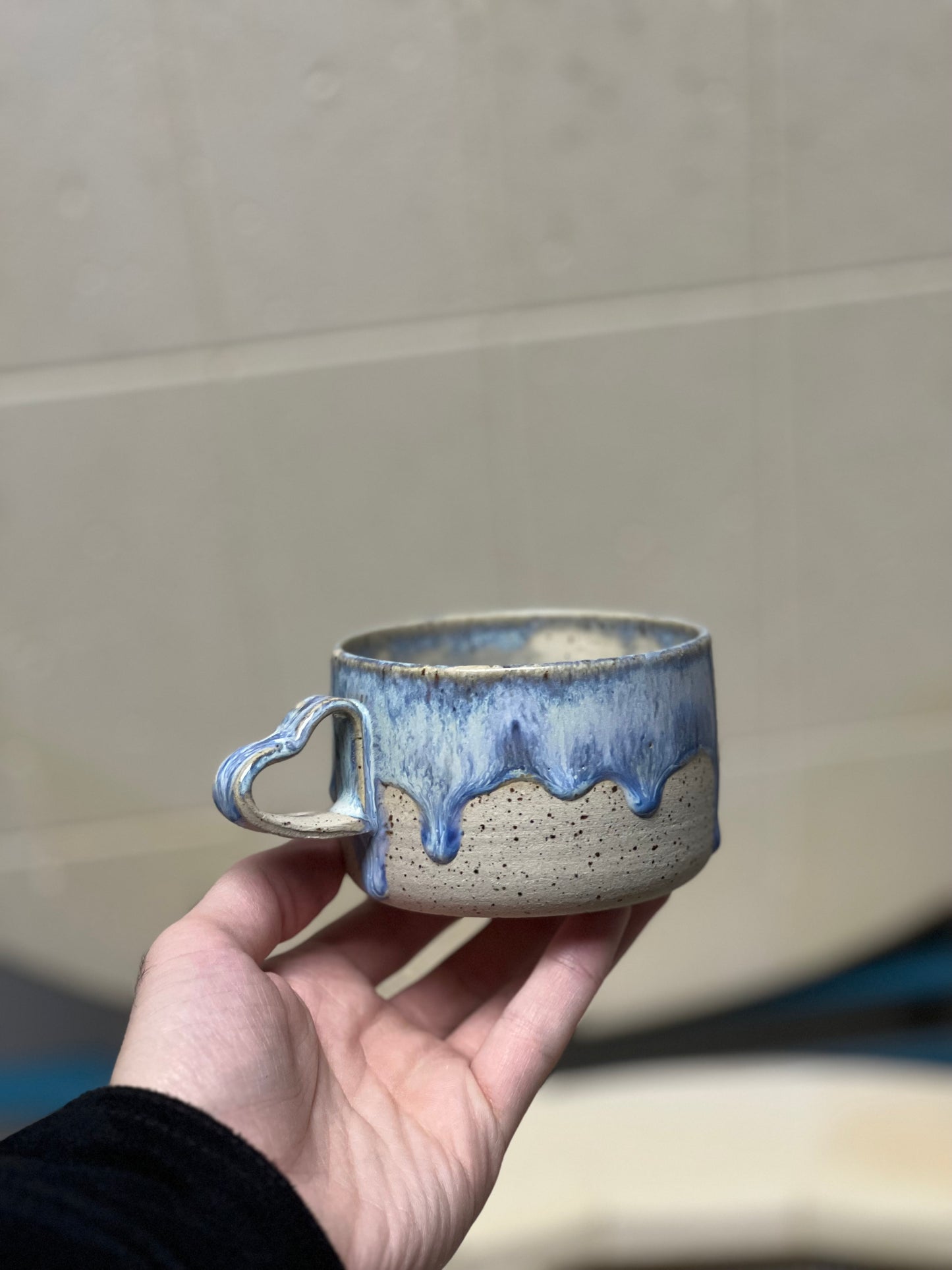 250 ml Personalized Heart handle Mug